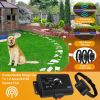 Electric Dog Fence System Pet Tone Shock Boundary Containment Water Resistant Collar Receiver For Small Medium Large