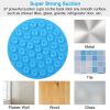 2pcs Dog Lick Pad Pet Shower Grooming Slow Feeder Dog Distraction Mat Slow Treat Dispensing Mat With Powerful Suction
