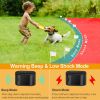 Electric Dog Fence System Pet Tone Shock Boundary Containment Water Resistant Collar Receiver For Small Medium Large