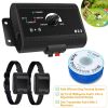 Electric Dog Fence System Pet Tone Shock Boundary Containment Water Resistant Collar Receiver For Small Medium Large