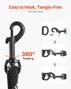 Rope Dog Leash Heavy Duty Padded Handle Leash 6 ft for Medium Large Dogs