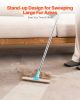 Pet Hair Carpet Rake 35.83-55.51 in Adjustable Long Handle Pet Hair Broom Tool