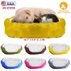 Pet Dog Bed Soft Warm Fleece Puppy Bed Dog Cozy Nest Sofa Bed Cushion For S/M Dog