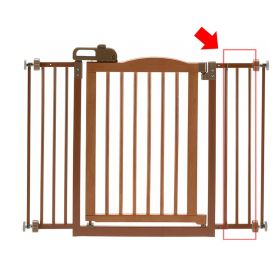 One-Touch Gate II Extension (Option: Touch Gate II Extension in Brown)