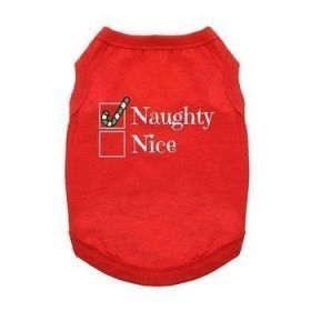 Naughty Dog Shirt - Red (Option: Medium)