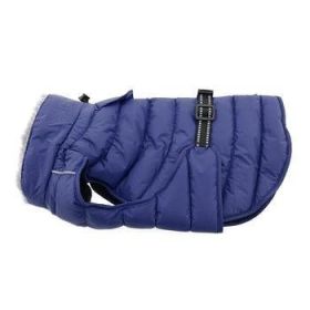 Alpine Extreme Weather Puffer Coat - Navy Blue (Option: Large)