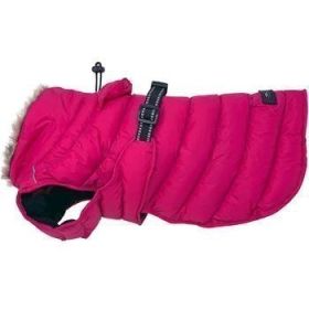 Alpine Extreme Weather Puffer Coat - Pink Peacock (Option: Large)