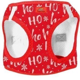 American River Choke Free Dog Harness Holiday Collection - HO HO HO (Option: XX-Small)