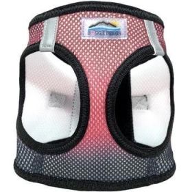 American River Choke Free Dog Harness Ombre Collection - Sunset Pink (Option: Large)