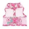 Cool Mesh Dog Harness with Leash - Hawaiian Hibiscus Pink