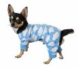 CuddlePup Dog Pajamas - Fluffy Clouds - Blue