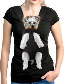 Pet Carrier Backpack; Adjustable Pet Front Dog Carrier Backpack Travel Bag; Legs Out; Easy-Fit for Traveling Hiking Camping for Small Medium Dogs (Color: cream-colored, size: M)