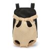 Pet Carrier Backpack; Adjustable Pet Front Dog Carrier Backpack Travel Bag; Legs Out; Easy-Fit for Traveling Hiking Camping for Small Medium Dogs