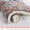 Dog sleeping mat warm thickened Sleeping pad blanket;  dog house warm mattress pet cushion