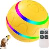 Rolling Ball for Dogs; Pet Dog Mental Stimulation Toys | Made of Natural Rubber; Active Rolling Ball for Dog Puppies