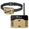 2 In 1 Wireless Electric Dog Fence Waterproof Pet Shock Boundary Containment System Electric Training Collar for Small Medium Large Dogs