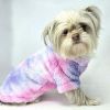 Soft Plush Pullover - Tie-Dye Pink & Purple