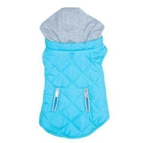 Weekender Dog Sweatshirt Hoodie - Light Blue (Option: Medium)